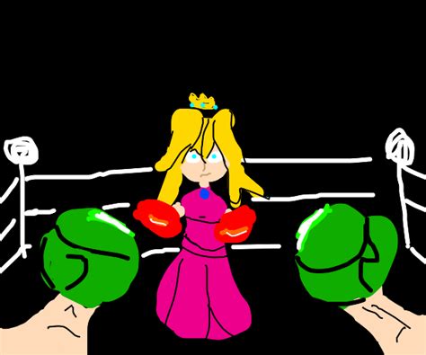 Princess Peach Boxing Drawception
