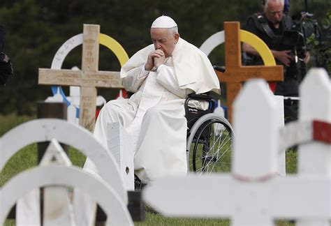 In Canada Pope Francis Tells Indigenous People He Is Deeply Sorry For Abusive Schools