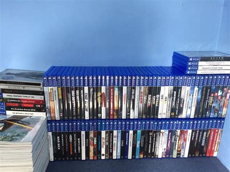 My Ps4 Game Collection April 2016 100 Games Youtube