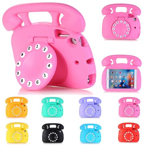 For Ipad Mini Case Cute Telephone Kids Friendly Non Toxic Eva Foam
