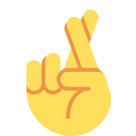 Crossed Fingers Emoji Clipart Free Download Transparent Png Creazilla