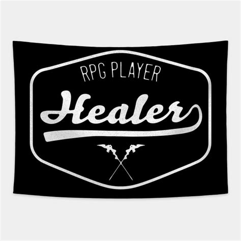 Rpg Player Mmorpg Jrpg Gamers Healer Druid Mmorpg Gamer Tapestry