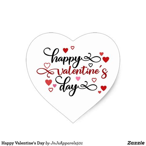 happy valentine s day heart sticker happy valentines day happy valentine