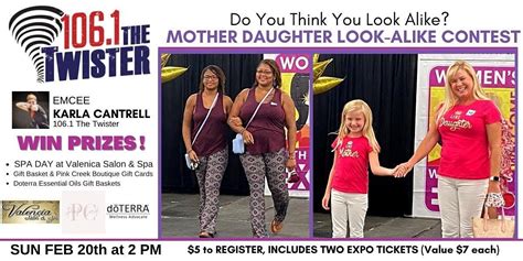 Mother Daughter Look Alike Contest At The Tulsa Womens Expo 2022