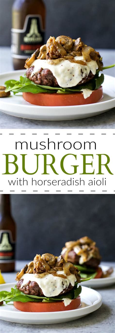 Just the most perfect thing to top your burgers with. Caramelized Onion & Mushroom Burgers served "bunless" and ...