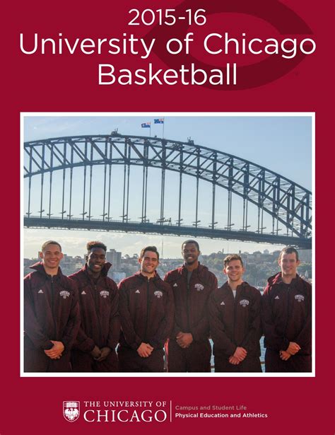 Uchicago Mens Basketball Yearbook 2015 16 By University Of Chicago