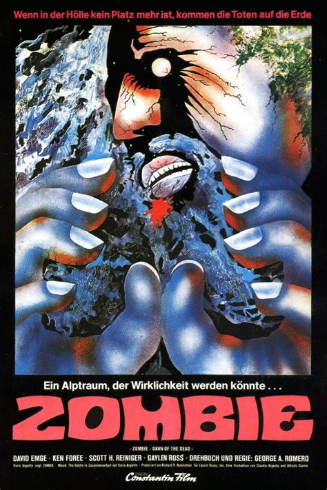 High resolution official theatrical movie poster (#1 of 3) for dawn of the dead (1979). Dawn of the Dead (1978) movie posters - Fonts In Use