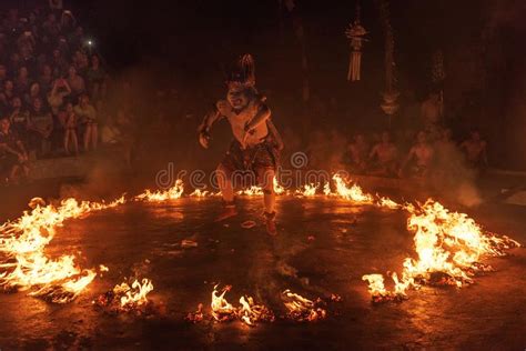 Uluwatu Kecak And Fire Dance Bali Indonesia Editorial Photography