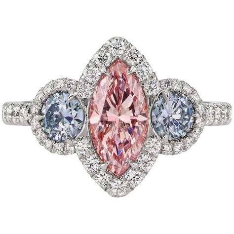 Gia Certified Fancy Color Diamond Ring From A Unique Collection Of