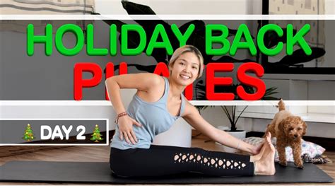 Beautiful Back Minute Mat Pilates Day Holiday Pilates Challenge Youtube
