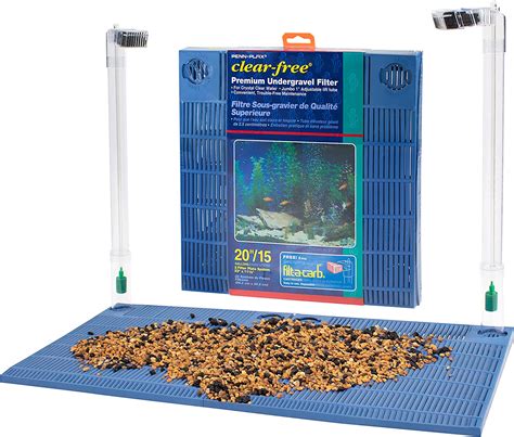 Penn Plax Clear Free Premium Under Gravel Aquarium Filter Ugf
