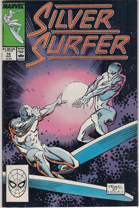 Silver Surfer 2nd Series 14 Fn Collectors Edge Comics