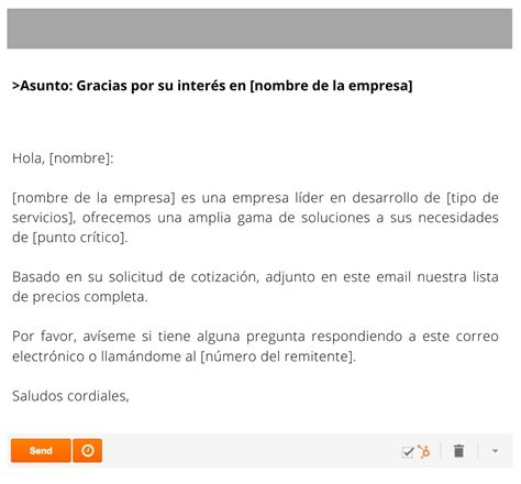 Como Solicitar Una Cotizacion Por Correo Electronico Fioricet