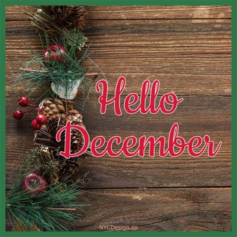 Hello December Images For Instagram And Facebook