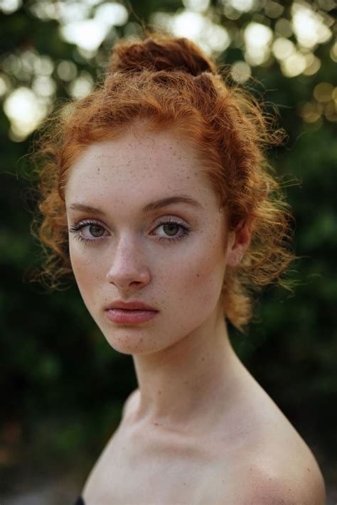 Brave Models Hannah Wyatt In 2020 Red Hair Freckles
