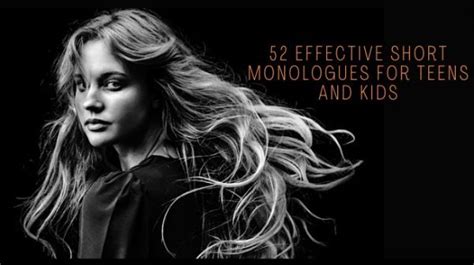 52 Effective Short Monologues For Teens And Kids Monologue Blogger