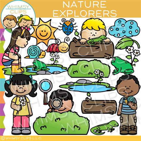 For nature spring 15 images found by accurate search and more added by similar match. Kids Exploring Nature Clip Art , Images & Illustrations ...