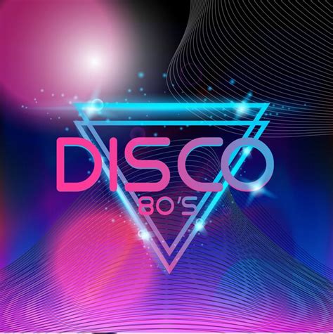 Premium Vector Retro Style 80s Disco Design Neon