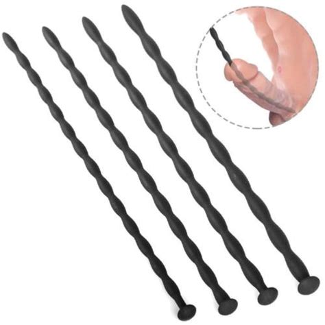 4male Silicon Cartheter Urethra Stimulation Plug Masturbation Dilator Stretcher Ebay