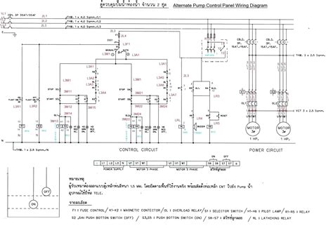 Symbols that represent the constituents inside circuit, and lines that represent the connections between them. Pump Control Wiring Diagram - Wiring Diagram
