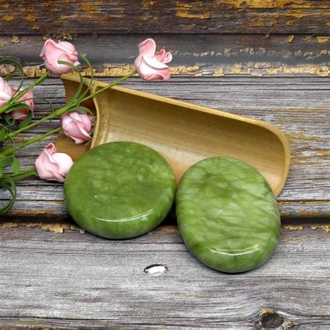 Natural Jade Hot Stone Massage Set