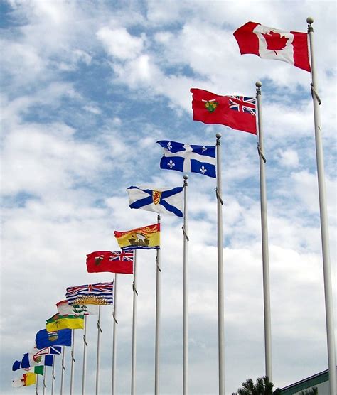 Flags Of Canada The Provinces And Territories Ottawa Ont Will Flickr