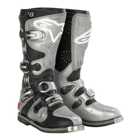Alpinestars tech 8 rs mx motocross quad enduro boots, uk9 us10 eu44.5, black. Купить ALPINESTARS Мотоботы TECH 8 марки