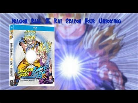 Dragon ball z / tvseason Dragon Ball Z Kai Season 4 Blu-Ray Unboxing + Bonus??? - YouTube