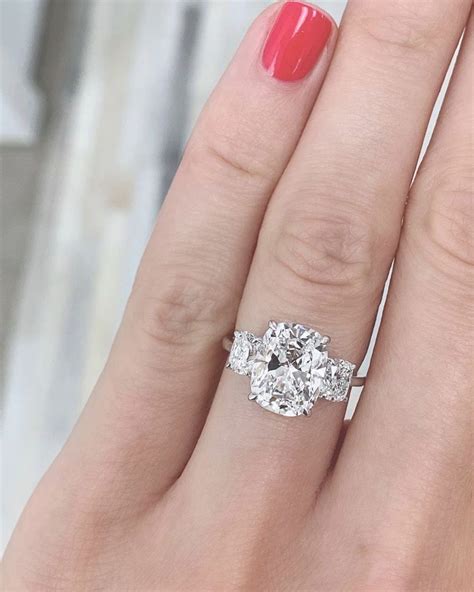Stone Cushion Engagement Ring By Ring Concierge