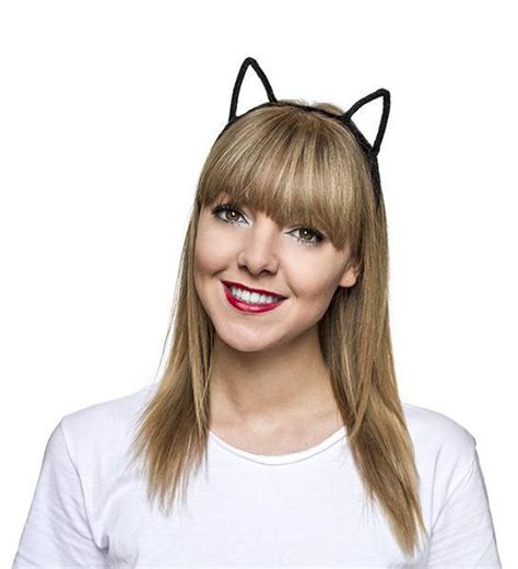 Katy Fine Fur Cat Ear Headband Meowaish