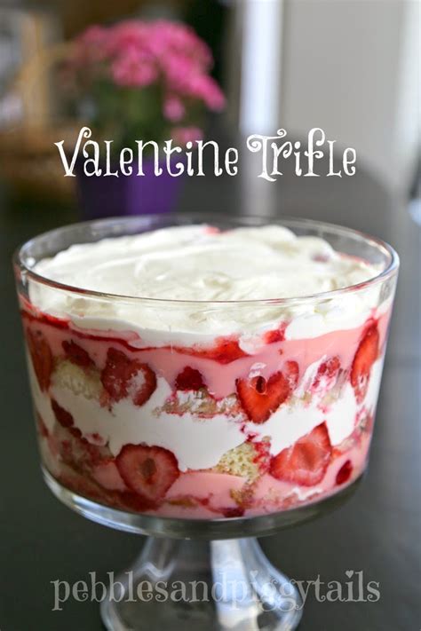 Easy Valentine Trifle Dessert Making Life Blissful