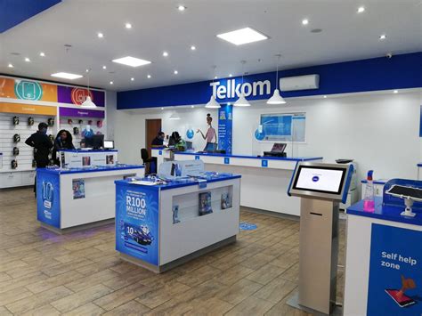 Um the looters are being chased out of them all. TELKOM - Jabulani Mall