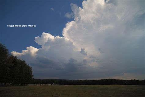 Während ihres staatsbesuchs vom 5. Wochenende: kurze Wetterberuhigung und neue Gewitter