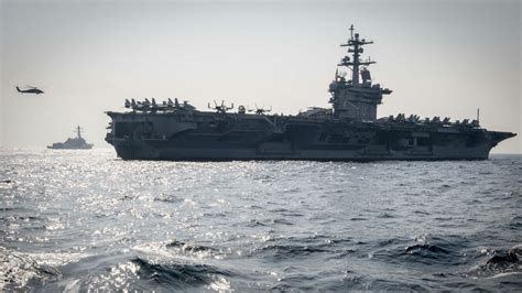 Navy Strike Group Heads For Korea