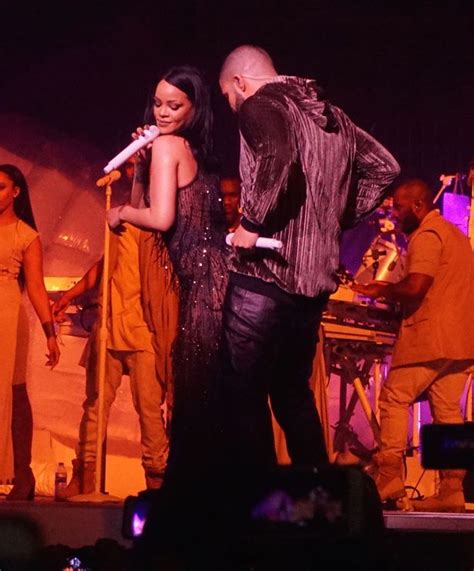 Rihanna Grinds Up Against Drake In Latest Raunchy Performance On World