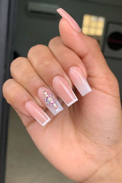 (1) naw, he's a square; 50 Beautiful Square Nails - Page 17 of 50 - Lily Fashion Style
