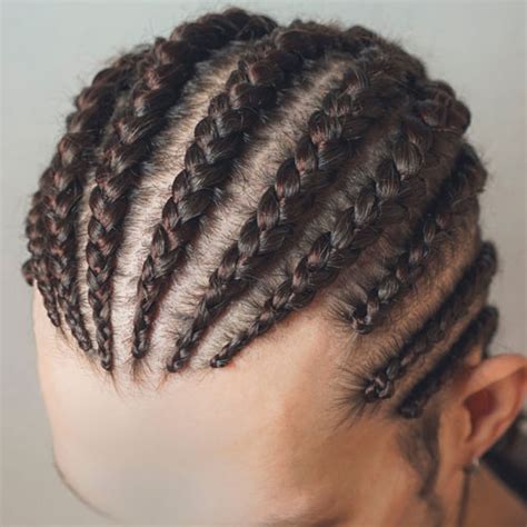 Braid styles for men are the new cool hairstyles, and the trend towards longer hair has opened up braid styles to sportsmen and hipsters alike. 35 Best Cornrow Hairstyles For Men (2020 Braid Styles)