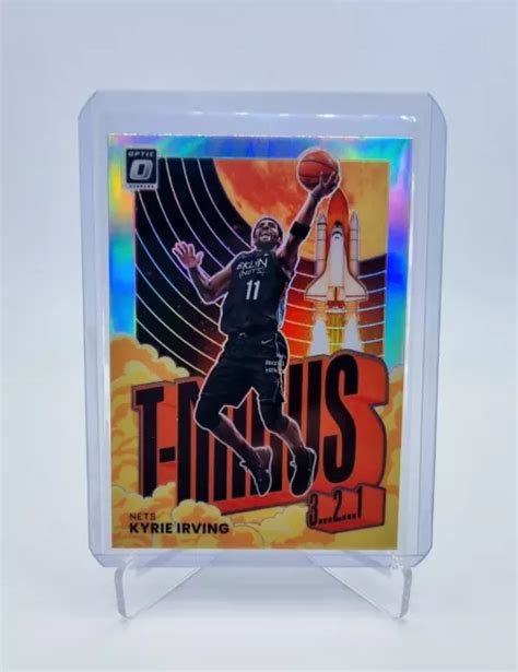 Kyrie Irving Panini Donruss Optic T Minus Silver Prizm No