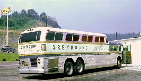 Greyhound 1254 Gmc Pd 4501 Super Scenicruiser At A Rest St Flickr