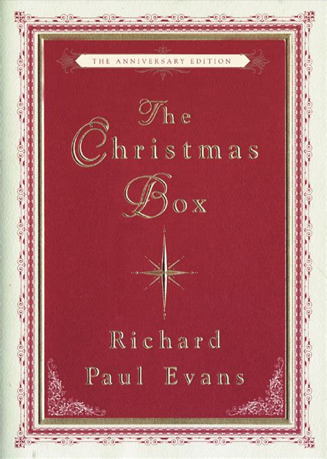 In no time at all, it is on the new york times bestseller list sitting prettily on the second spot. The Christmas Box - Richard Paul Evans