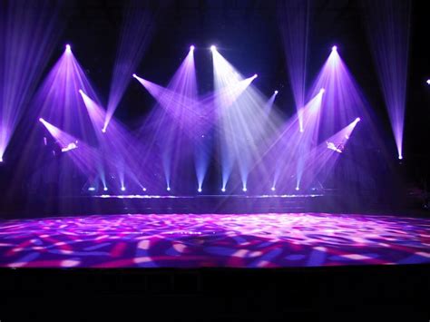 Disco Diva Dance Floor Purple Reign Stage Lighting Design Stage
