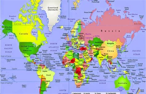 Republiken finland) adalah sebuah negara nordik yang terletak di eropa utara, serta anggota dari uni eropa. Peta Dunia Lengkap Dengan Nama Negara dan Sejarah ...