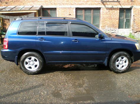 I have a 2001 toyota highlander with 123,000. 2002 Toyota Highlander Pictures, 2.4l., Gasoline, FF, Automatic For Sale