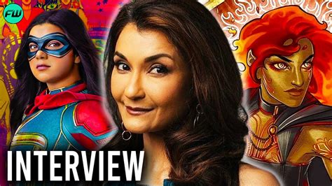 Anjali Bhimani Talks Ms Marvel Critical Role And New Book Fandomwire