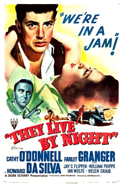 Les amants de la nuit [They live by night] - Nicholas Ray Movie Poster