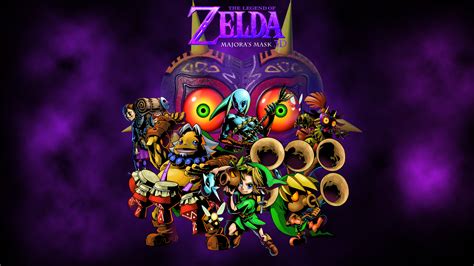 Zelda Majoras Mask 3ds Wallpaper By Zupertompa On Deviantart