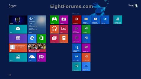 Free Download Start Screen Show Desktop Background Windows 8 1 Default