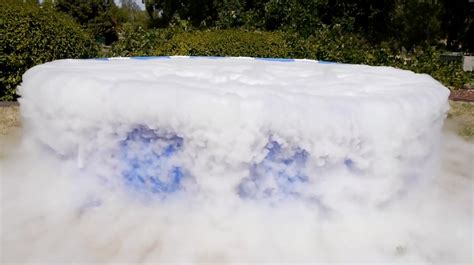 Dry Ice Will Turn Your Pool Into A Cool Cauldron Rtm Rightthisminute