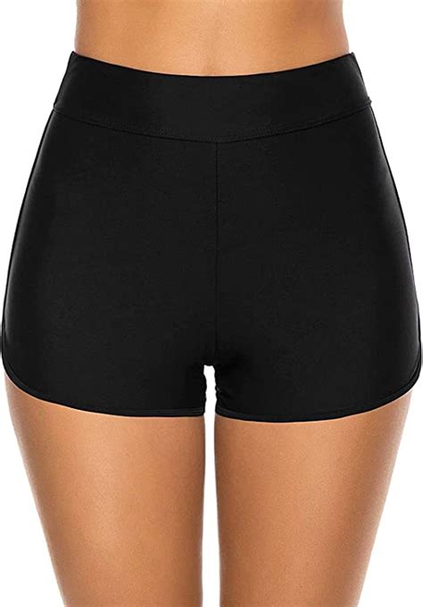 Lowprofile Swim Shorts For Women High Waisted Tummy Control