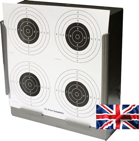 Cl Print Solutions 100 X 17cm Four Circle Paper Targets Air Rifle